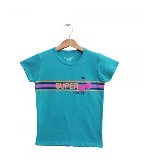 Super cherry girls t-shirt