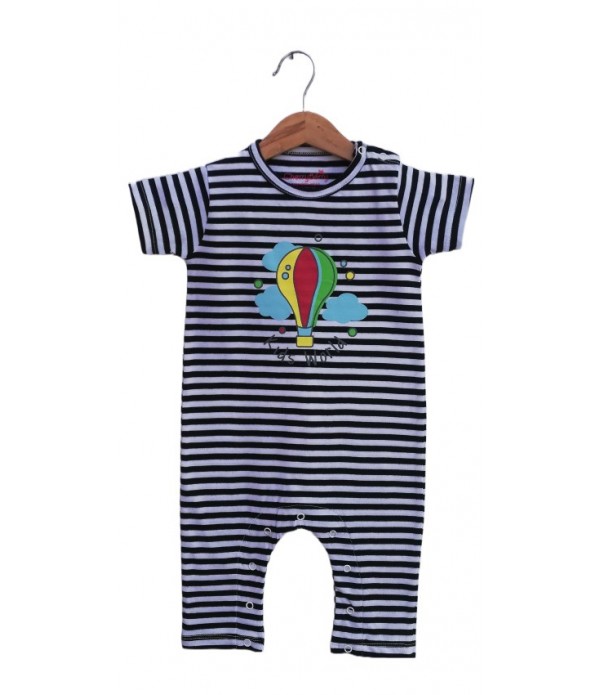 unisex Baby Striped full Romper