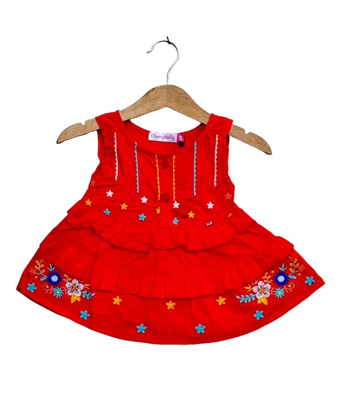 Baby girl embroider dress