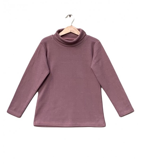 Unisex stretch High neck T-shirt