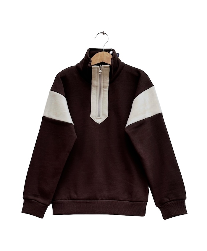 Boys Mock neck Sweatshirt