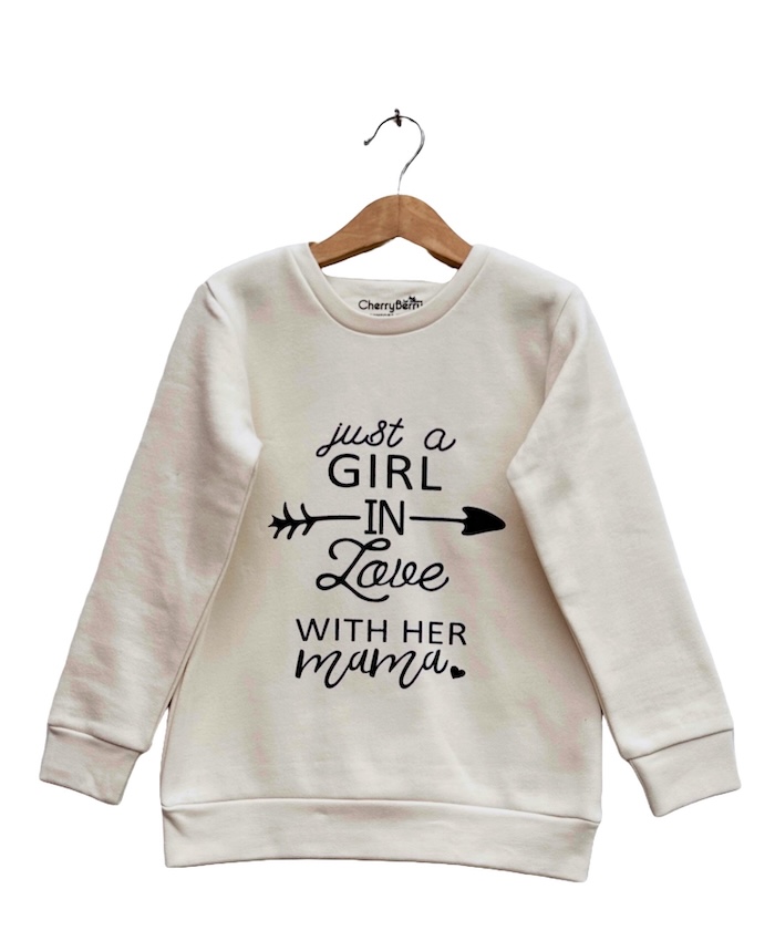 Girls just a girl Sweatshirt