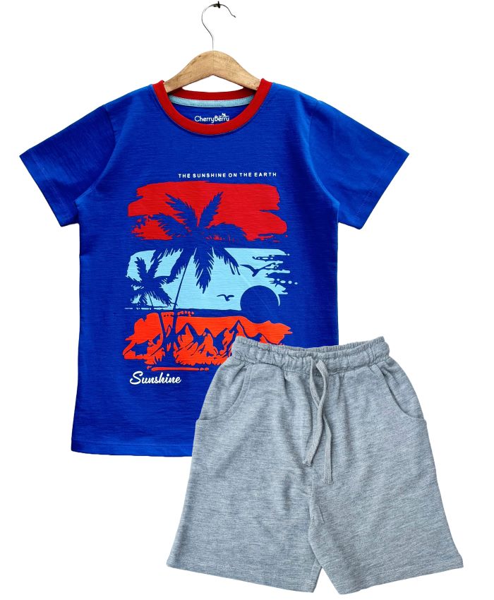 Boys T-shirt Shorts Set