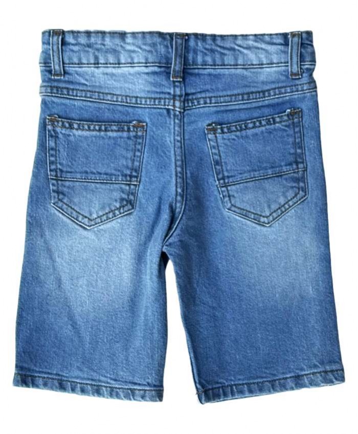 Boys Light Blue Denim Shorts