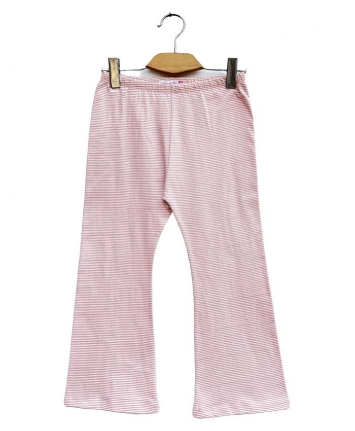 allover printed Flared Pink trouser